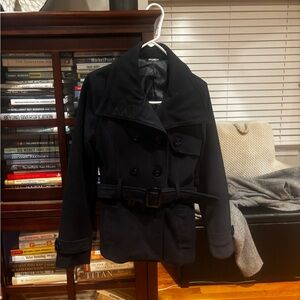 Women's Navy Peacoat